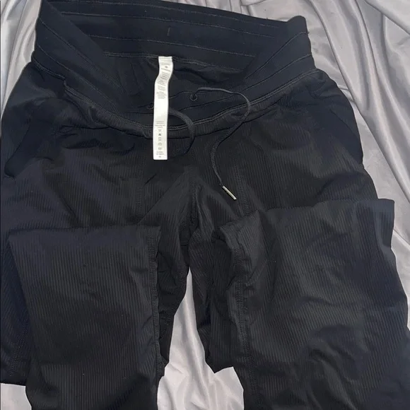 Lululemon Athletica Black Track Pants - Picture 1 of 4